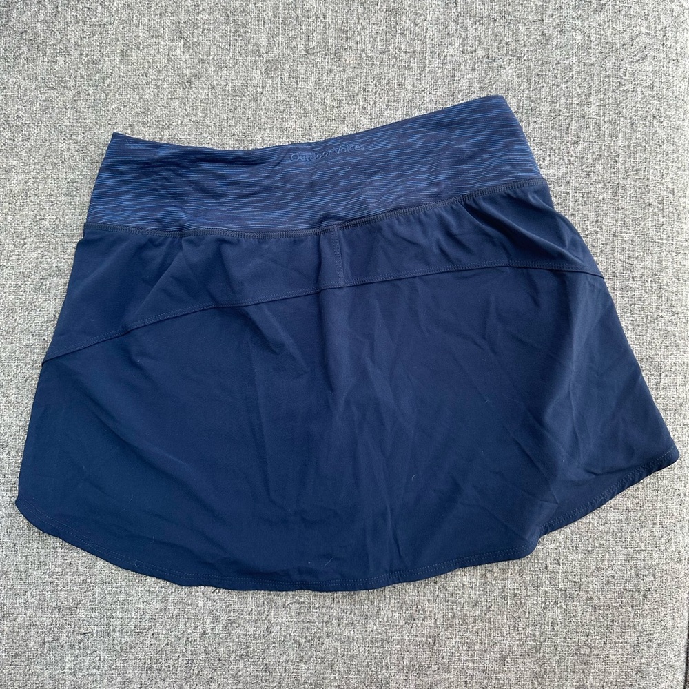 OUTDOOR VOICES Hudson Skort Navy Blue